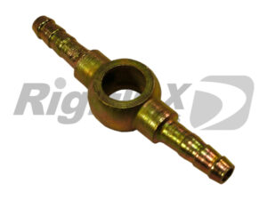 ARO DE 8MM CON RACORD DOBLE DE 5 MM A 180 GRADOS